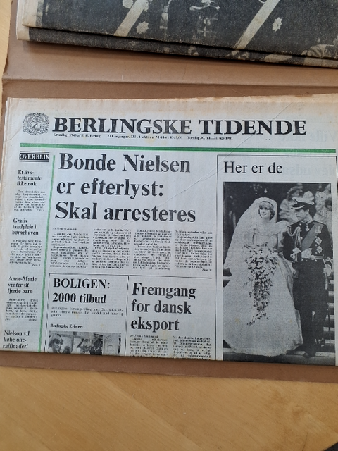Aviser Berlingske Tidende